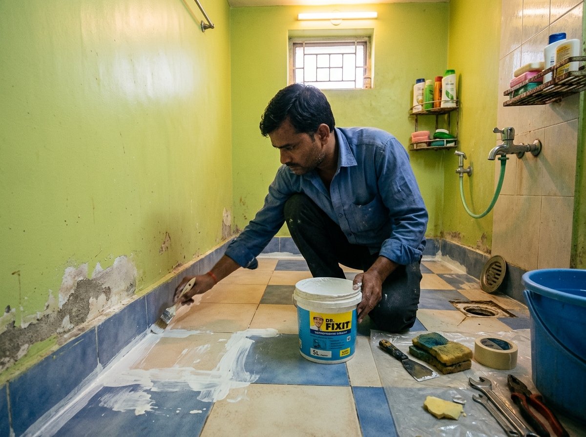 Bathroom leakage and tile joint sealant repair Chandigarh